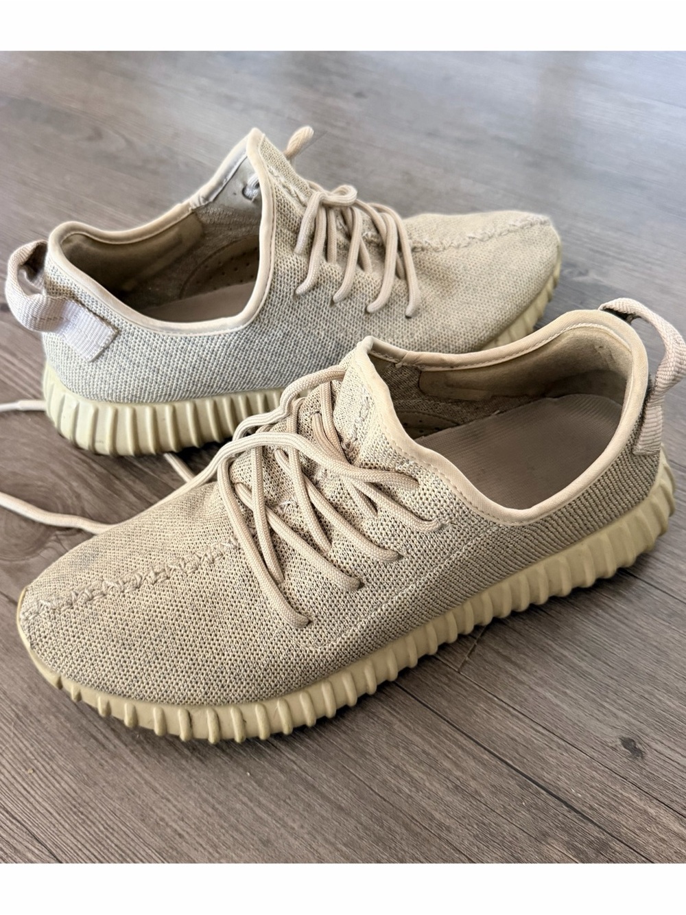 Size 8.5 Men’s Adidas Yeezy Boost 350 Oxford Tan AQ2661